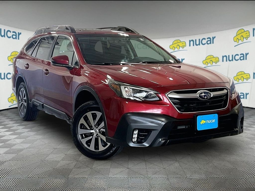 Used 2020 Red Subaru Premium image 1