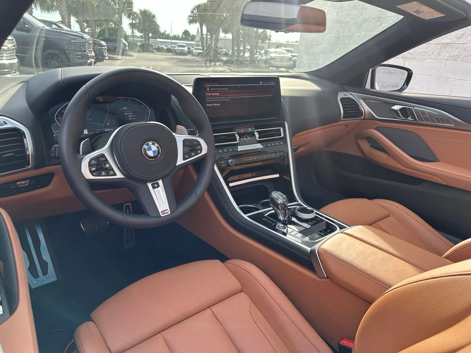 Certified Used 2025 Mineral White Metallic BMW 840i image 2