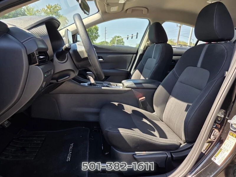 Used 2024 Super Black NISSAN SV CVT image 9