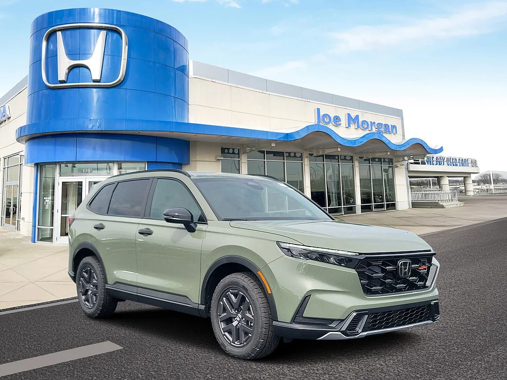 New 2026 Ash Green Metallic Honda TrailSport image 1