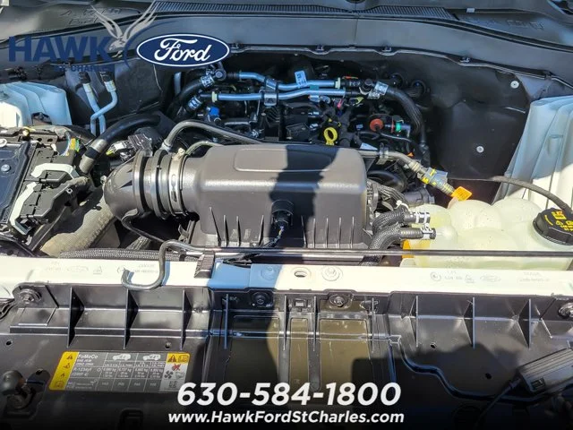 Certified Used 2023 White Metallic Ford XLT image 53