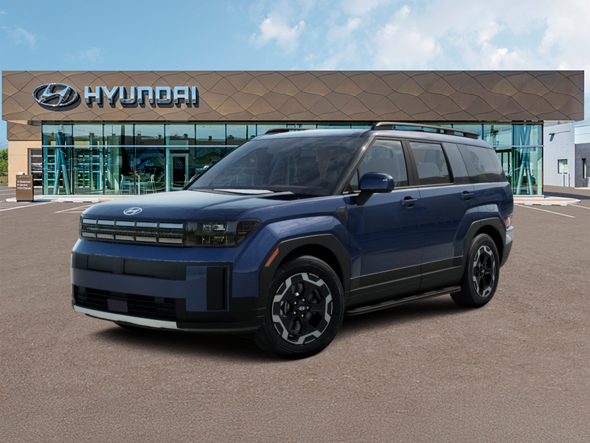 New 2027 Blue Hyundai SEL AWD image 2
