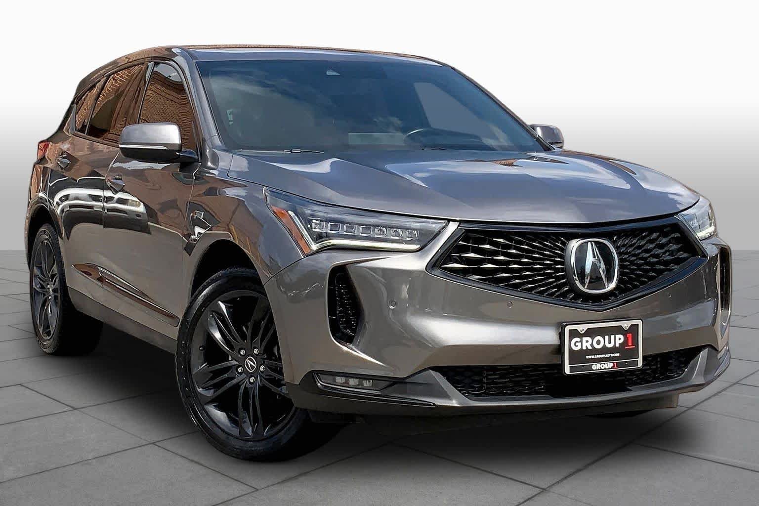 Certified Used 2022 Liquid Carbon Metallic Acura w/A-Spec Package image 3