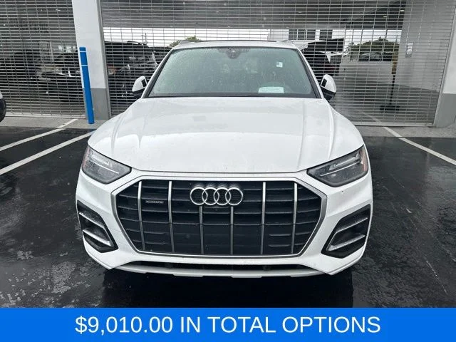 Used 2021 White Audi 45 Premium Plus image 2