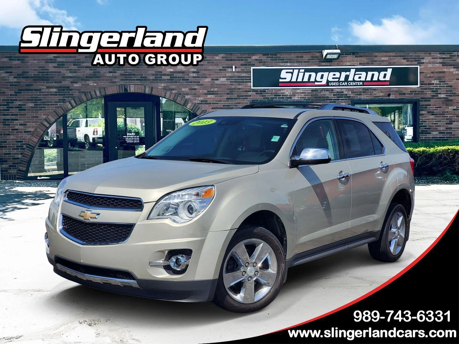 Used 2013 Champagne Silver Metallic Chevrolet LTZ image 1