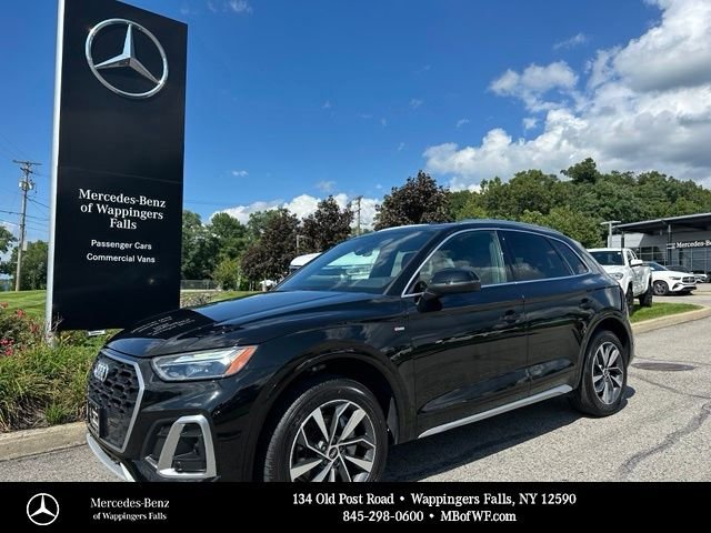 Used 2022 Black Audi 45 S line Premium image 1