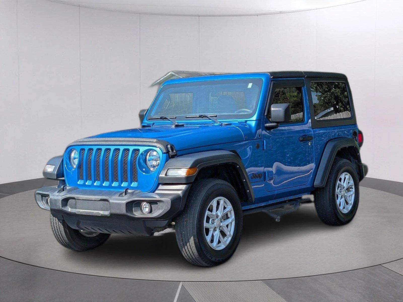 Used 2023 Hydro Blue Pearlcoat Jeep Sport S image 1