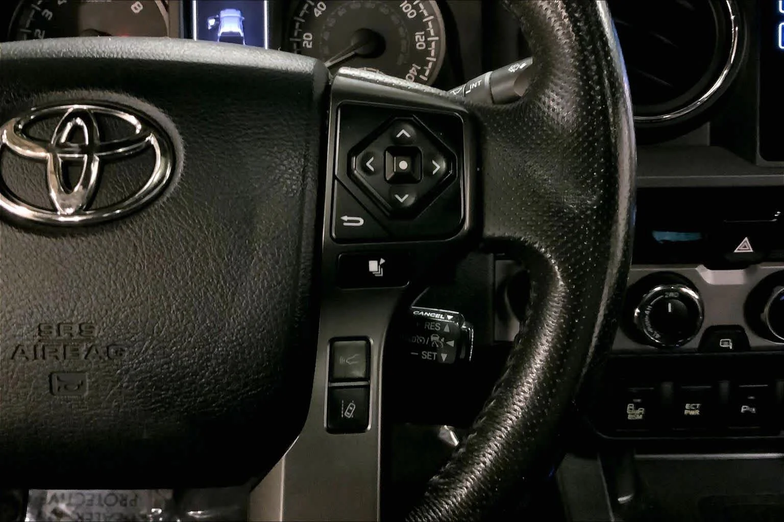Used 2018 Midnight Black Metallic Toyota TRD Sport image 25