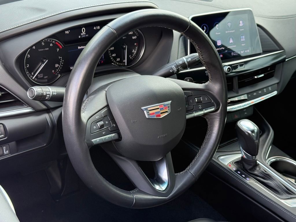 Certified Used 2023 Crystal White Tricoat Cadillac Luxury image 14