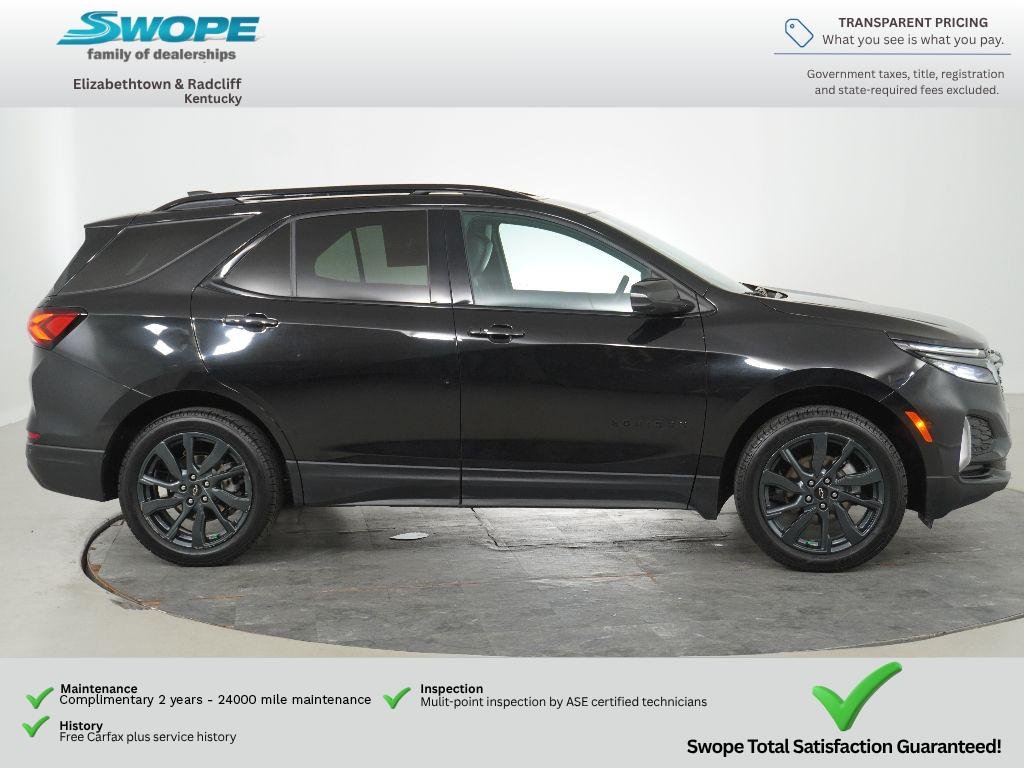 Used 2023 Mosaic Black Metallic Chevrolet RS image 3