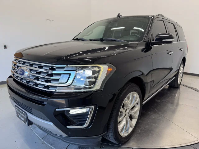 Used 2018 Shadow Black Ford Limited image 32