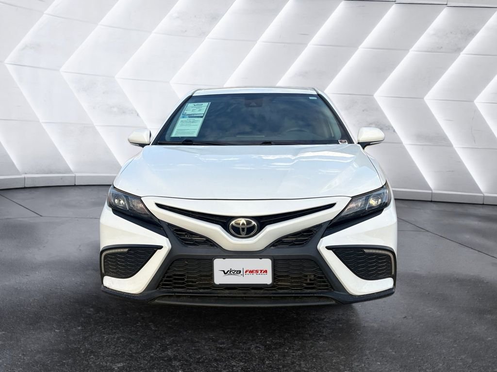 Used 2022 White Toyota SE image 2