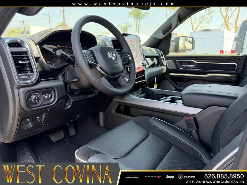 New 2026 Diamond Black Crystal Pearl-Coat Exterior Paint RAM Laramie image 9