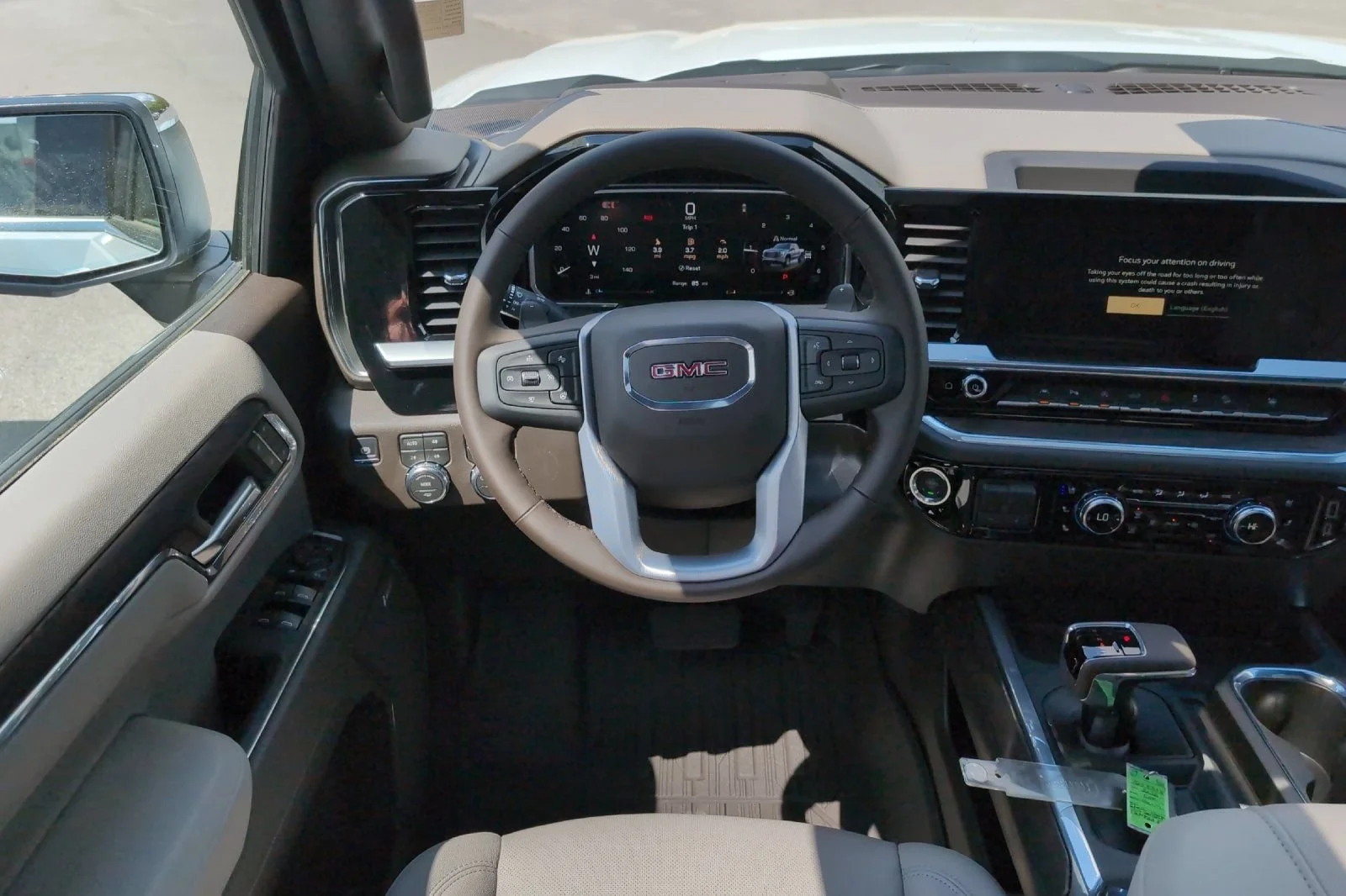 New 2026 Glacier White Tricoat GMC SLT image 14