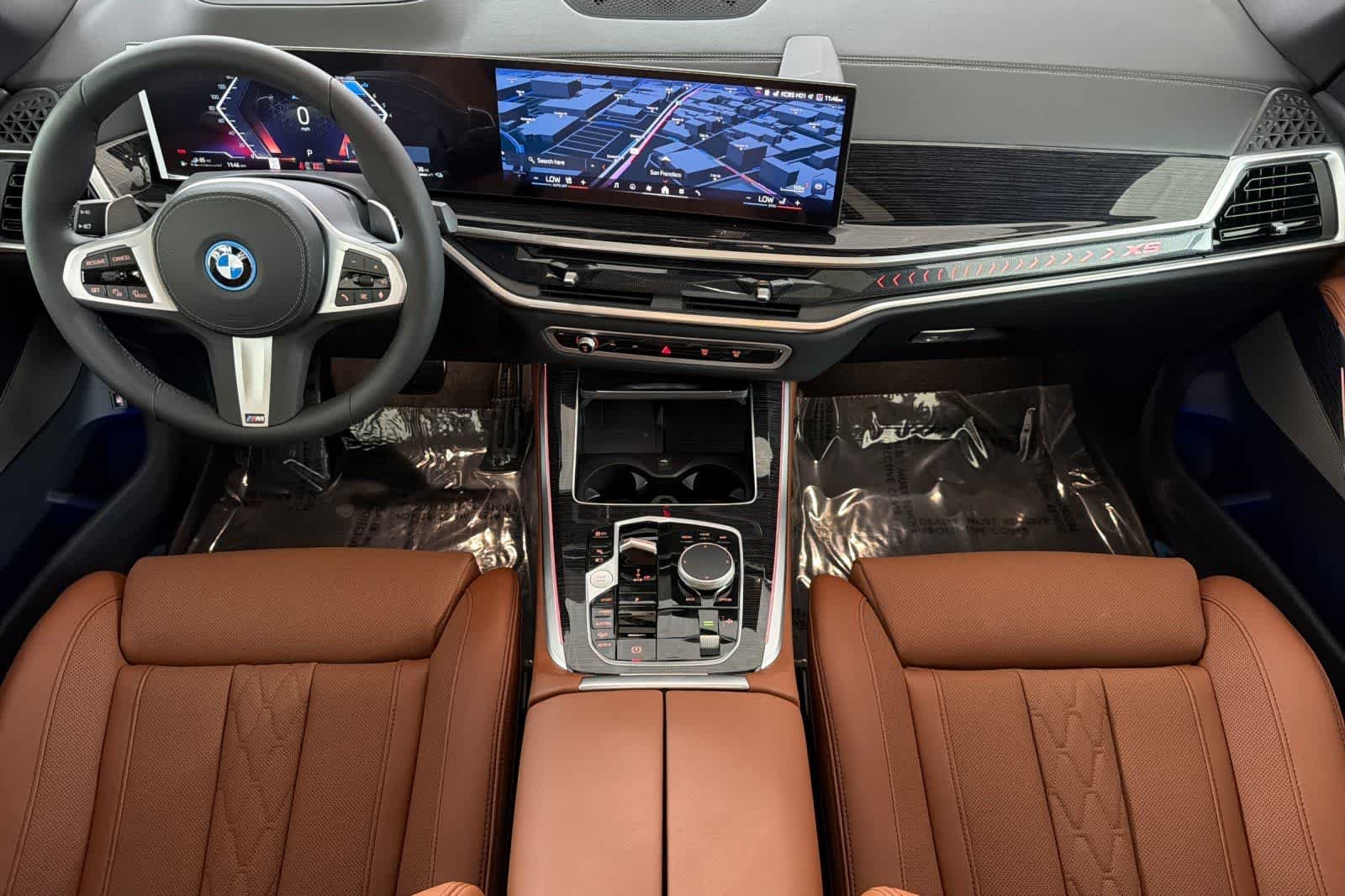 New 2026 Tanzanite Blue II Metallic BMW xDrive50e image 3