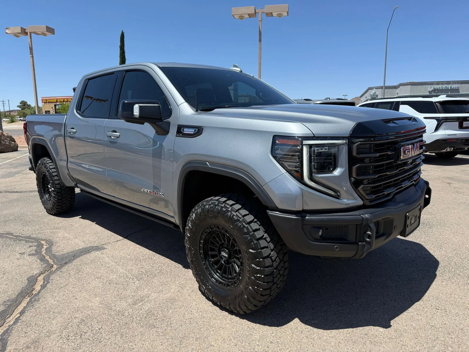 Used 2024 Silver GMC AT4X image 3