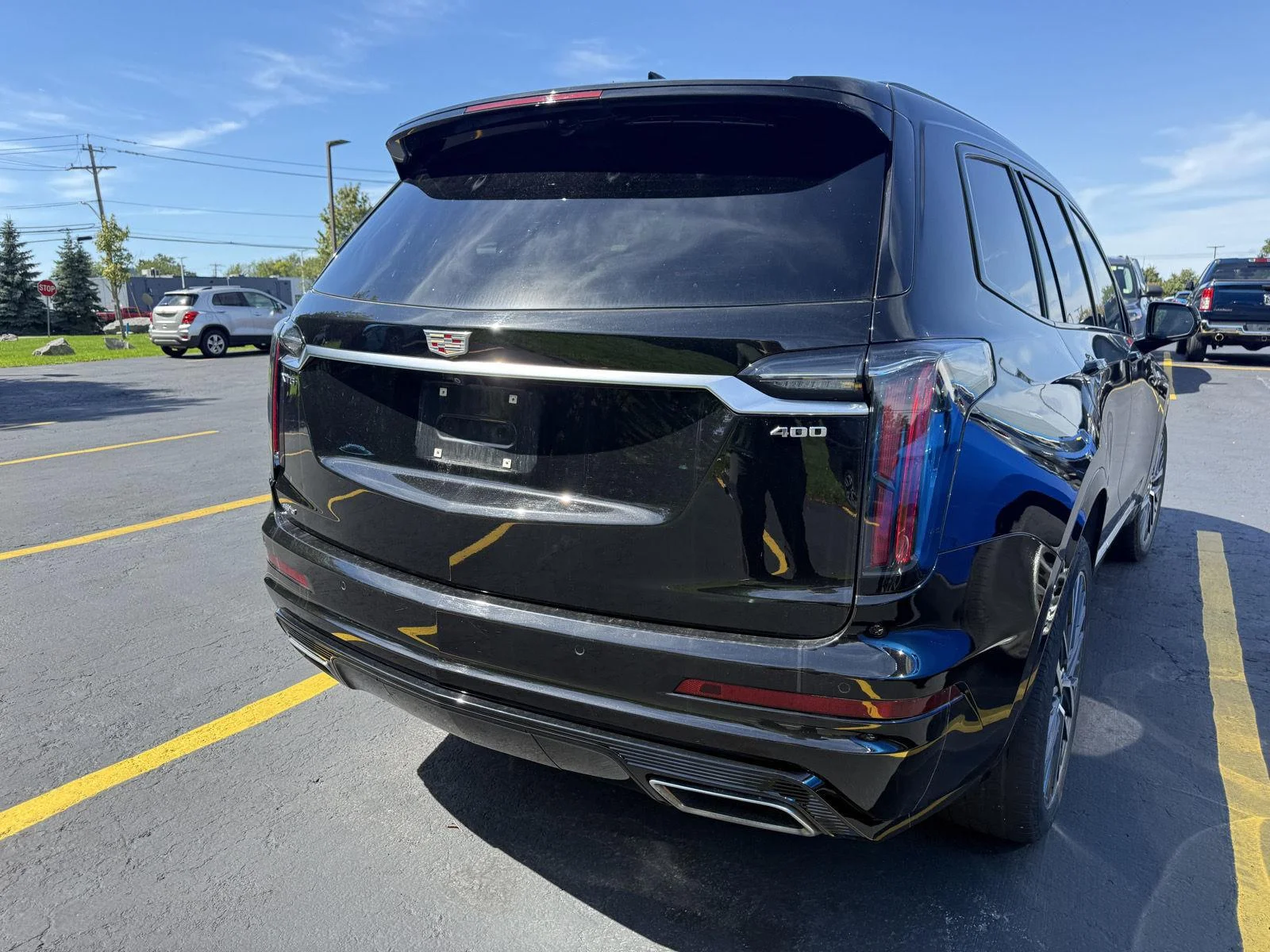Used 2025 Stellar Black Metallic Cadillac Sport image 5