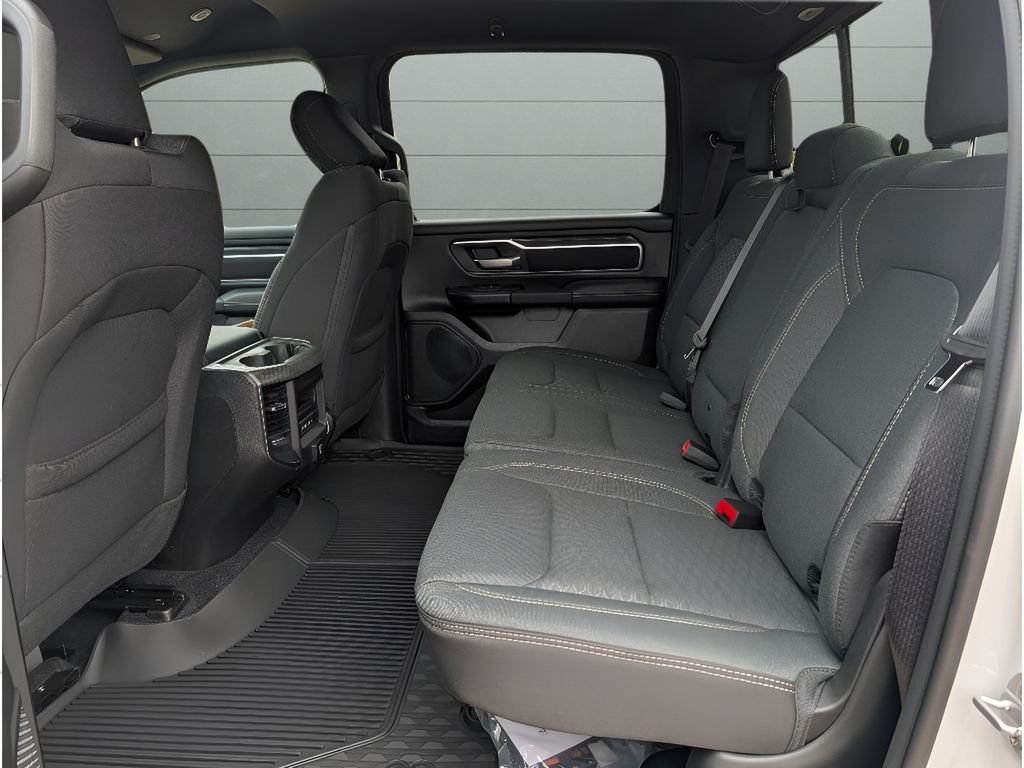New 2026 Bright White Clear-Coat Exterior Paint RAM Big Horn Night Edition Hemi 4x4 Crew Cab image 28