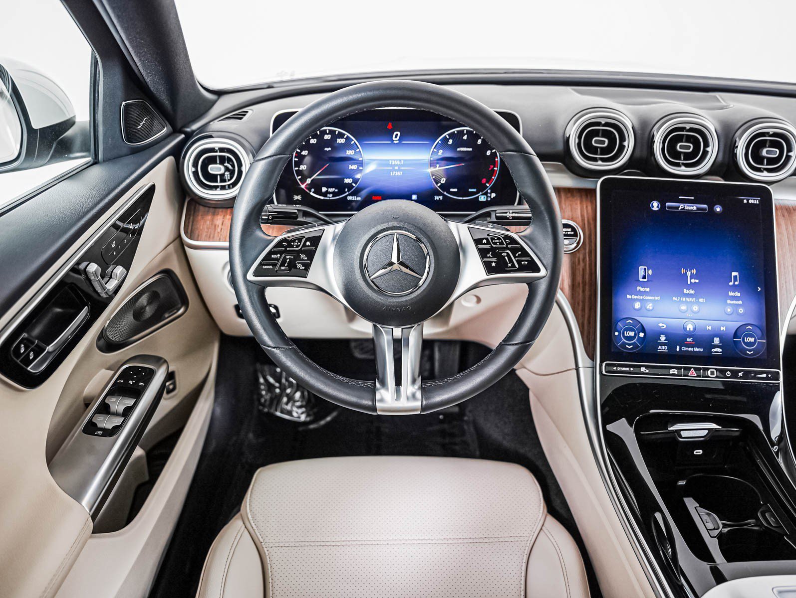 Certified Used 2023 Polar White Mercedes-Benz C 300 Sedan image 11