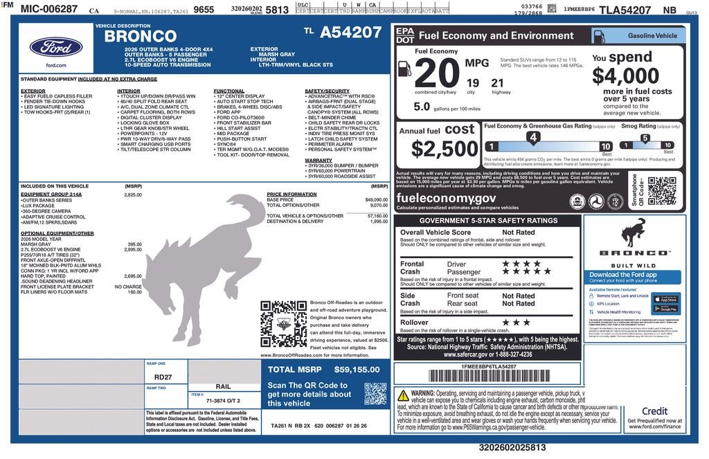 New 2026 Marsh Gray Ford Outer Banks image 2
