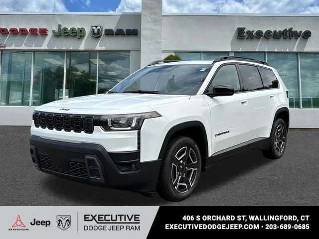 New 2026 Bright White Clear-Coat Exterior Paint Jeep Limited image 1