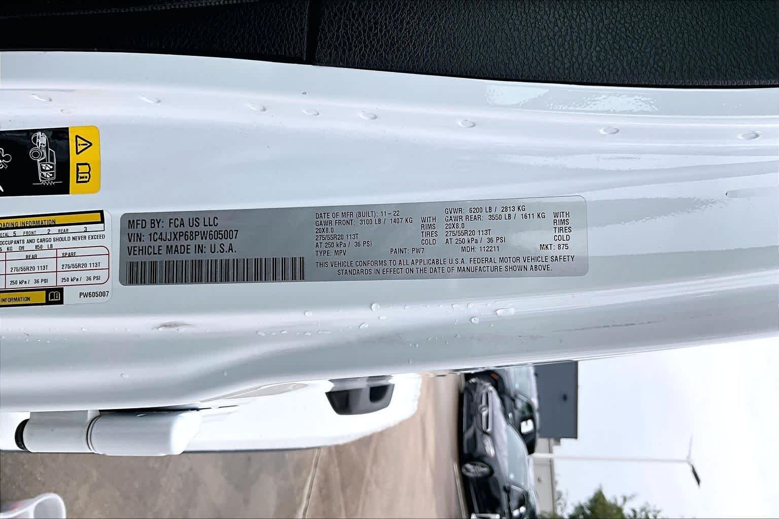 Used 2023 Bright White Clearcoat Jeep Sahara image 35