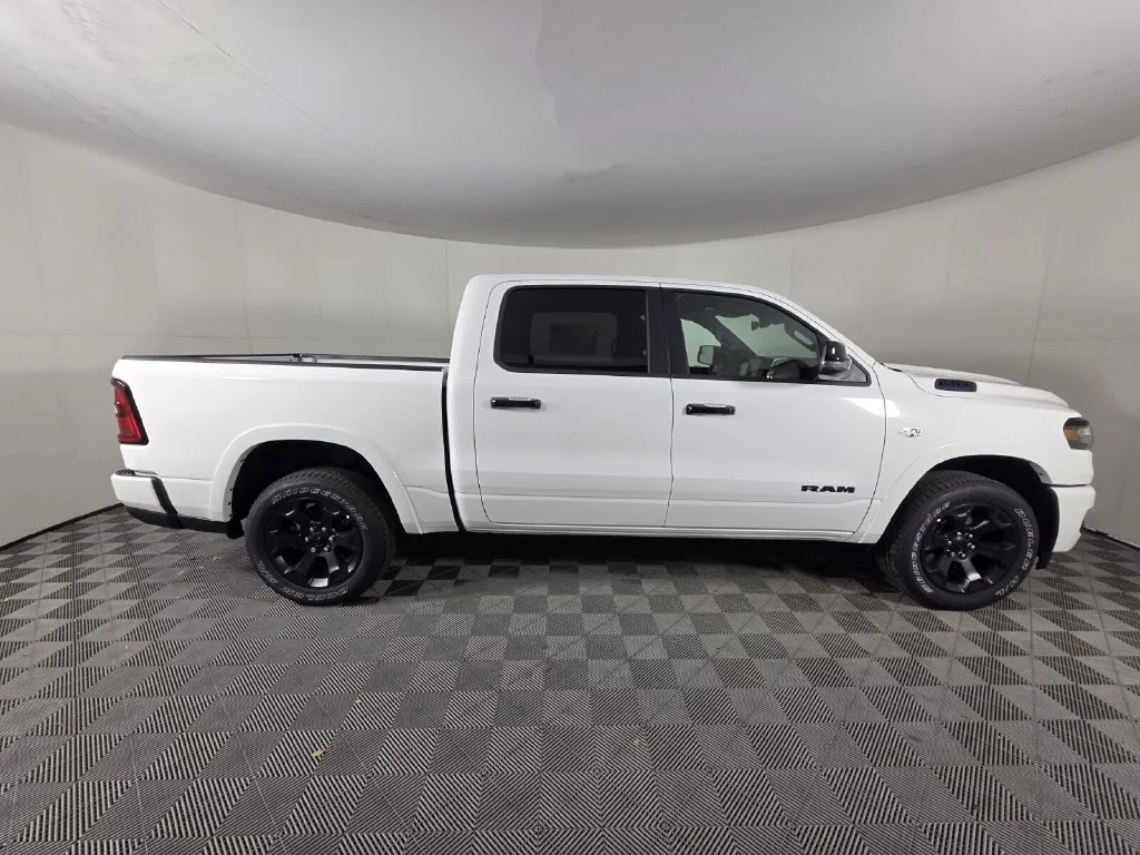 New 2026 Bright White Clear-Coat Exterior Paint RAM Big Horn image 4