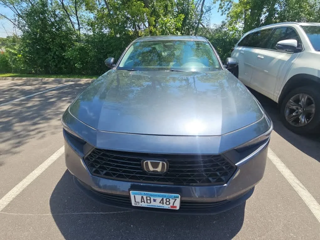 Certified Used 2024 Meteorite Gray Metallic Honda EX image 2