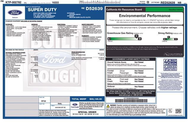 2024 Ford F-250 XL 4x4 Crew Cab 8' Box's photo