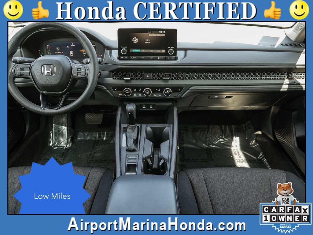 Certified Used 2023 Lunar Silver Metallic Honda 1.5T EX image 4