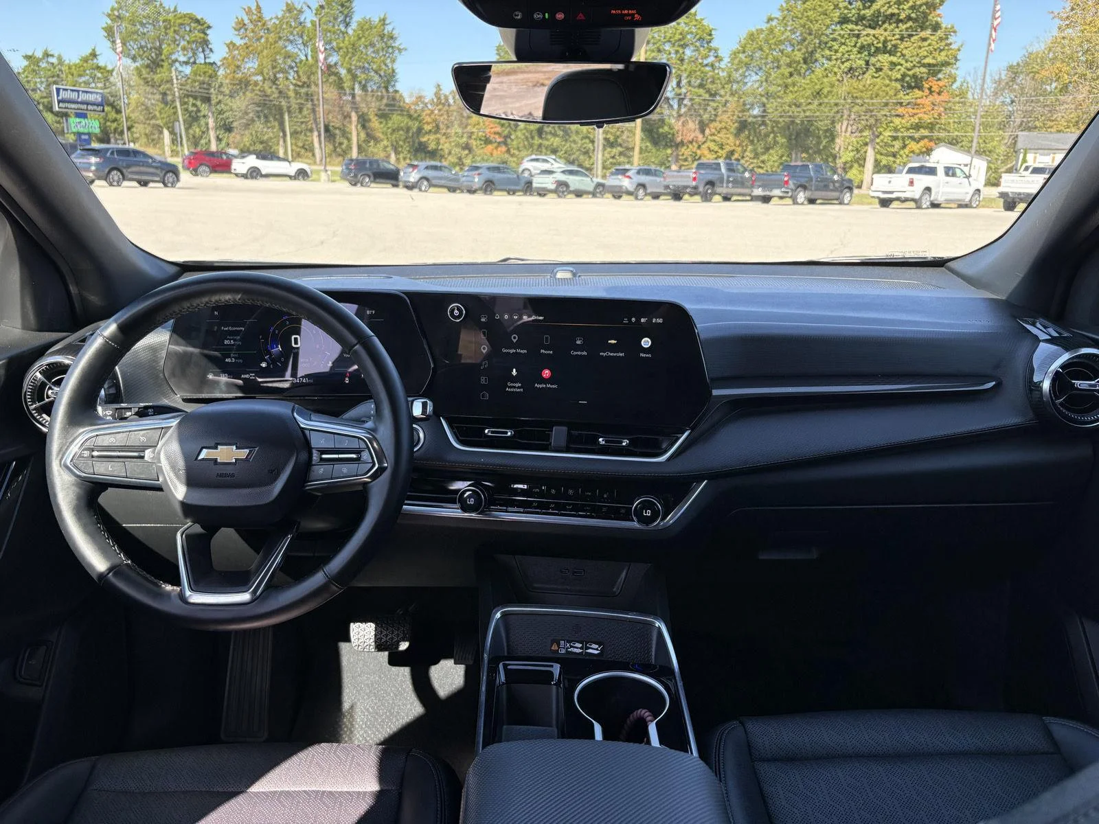 Used 2025 Sterling Gray Metallic Chevrolet AWD LT image 3