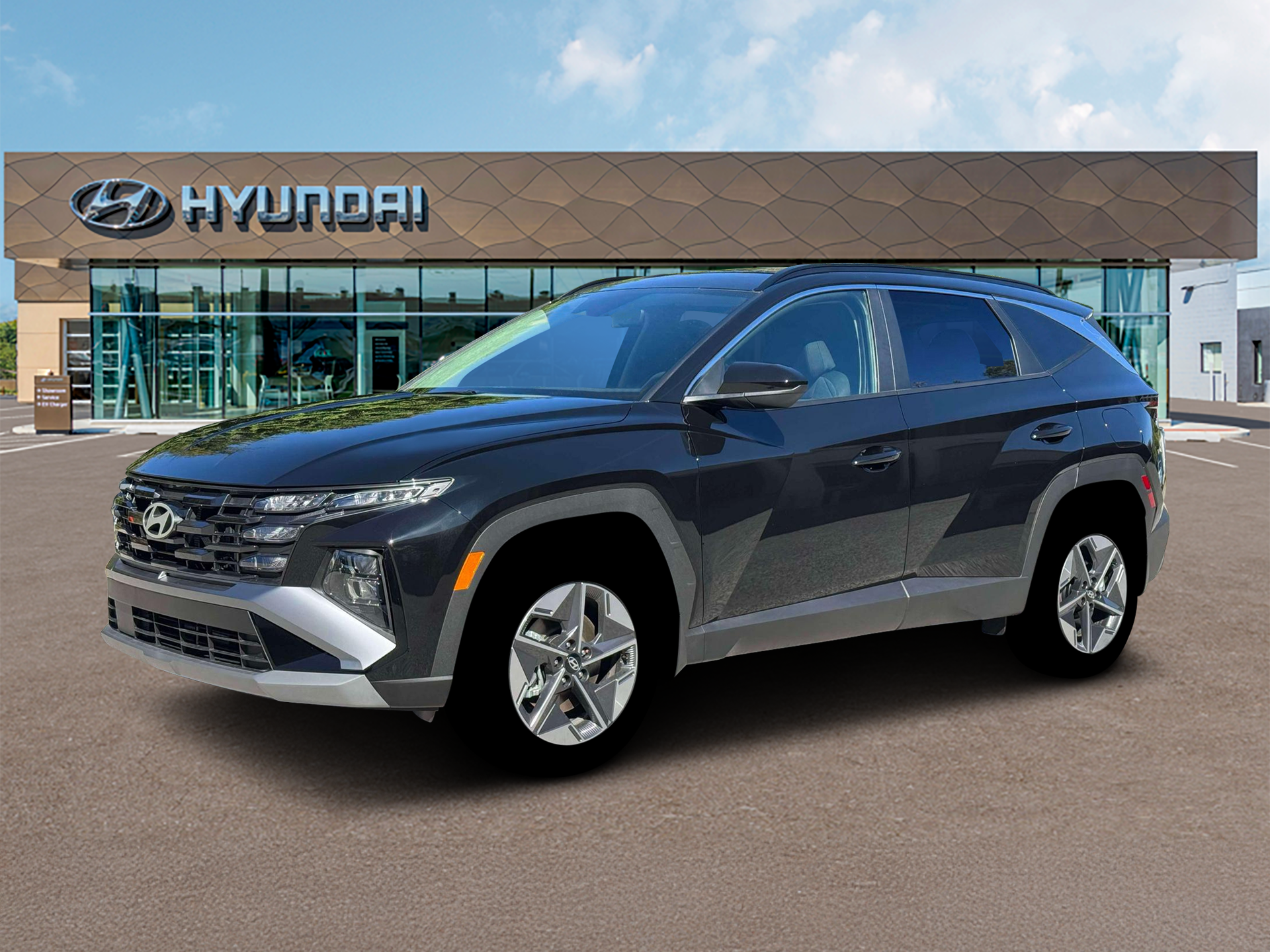 New 2026 Gray Hyundai SEL AWD image 2