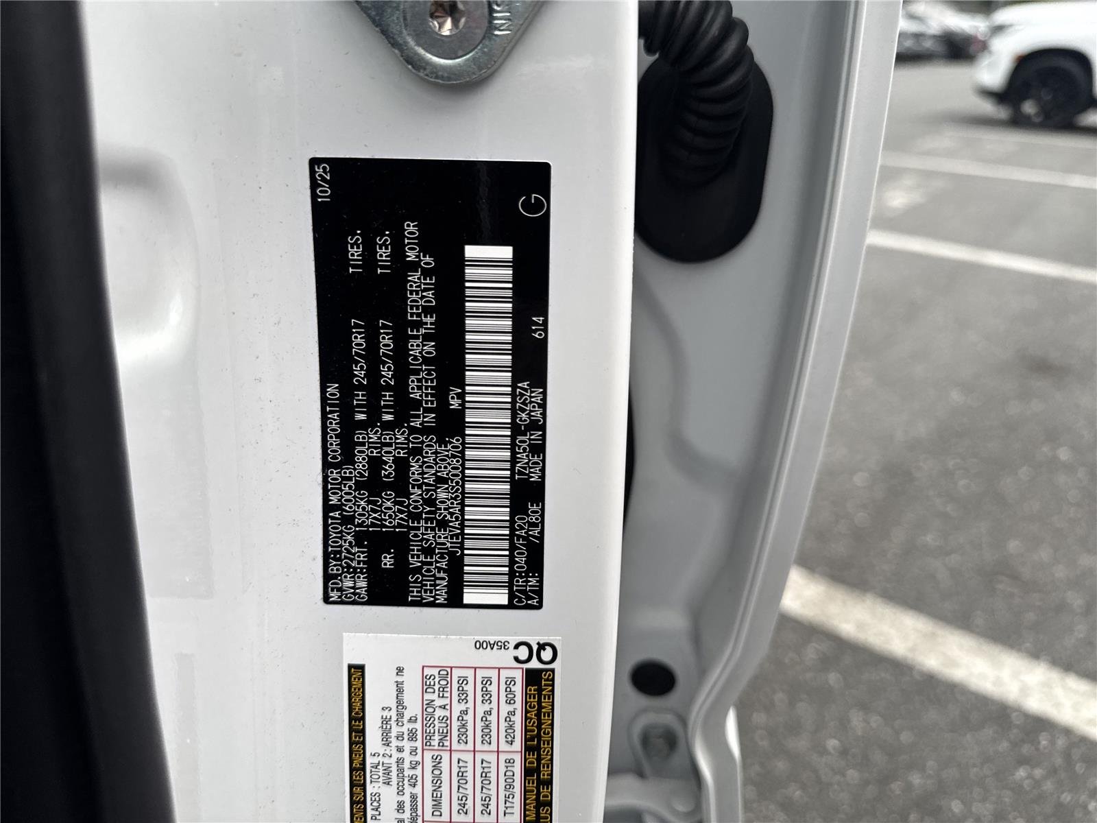 Used 2025 Ice Cap Toyota SR5 image 38