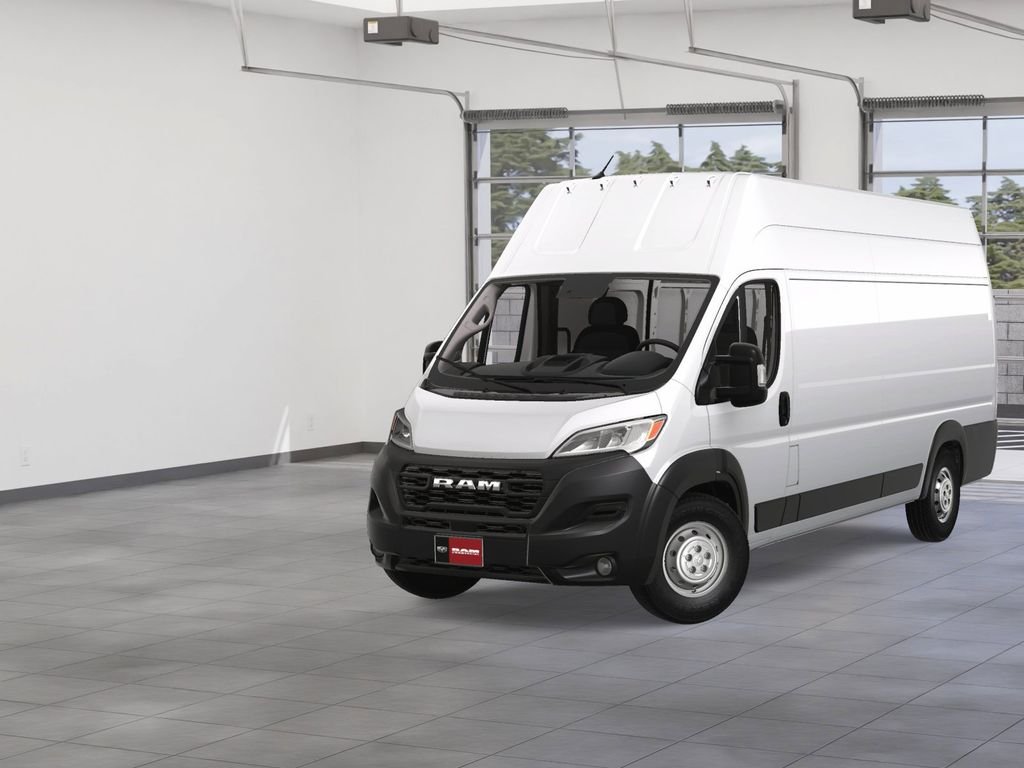 New 2024 Bright White Clear-Coat Exterior Paint RAM Super High Roof image 2