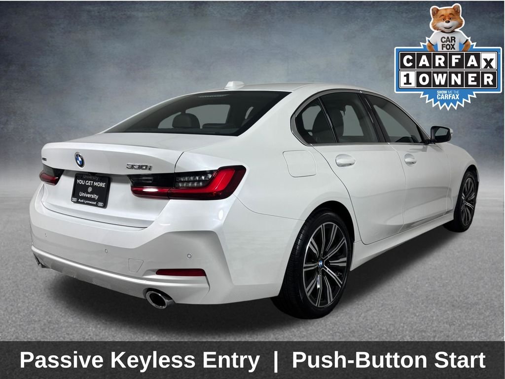 Used 2025 White Metallic BMW 330i xDrive image 9