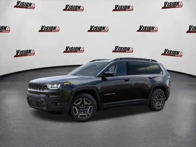 New 2026 Diamond Black Crystal Pearl-Coat Exterior Paint Jeep Laredo image 2