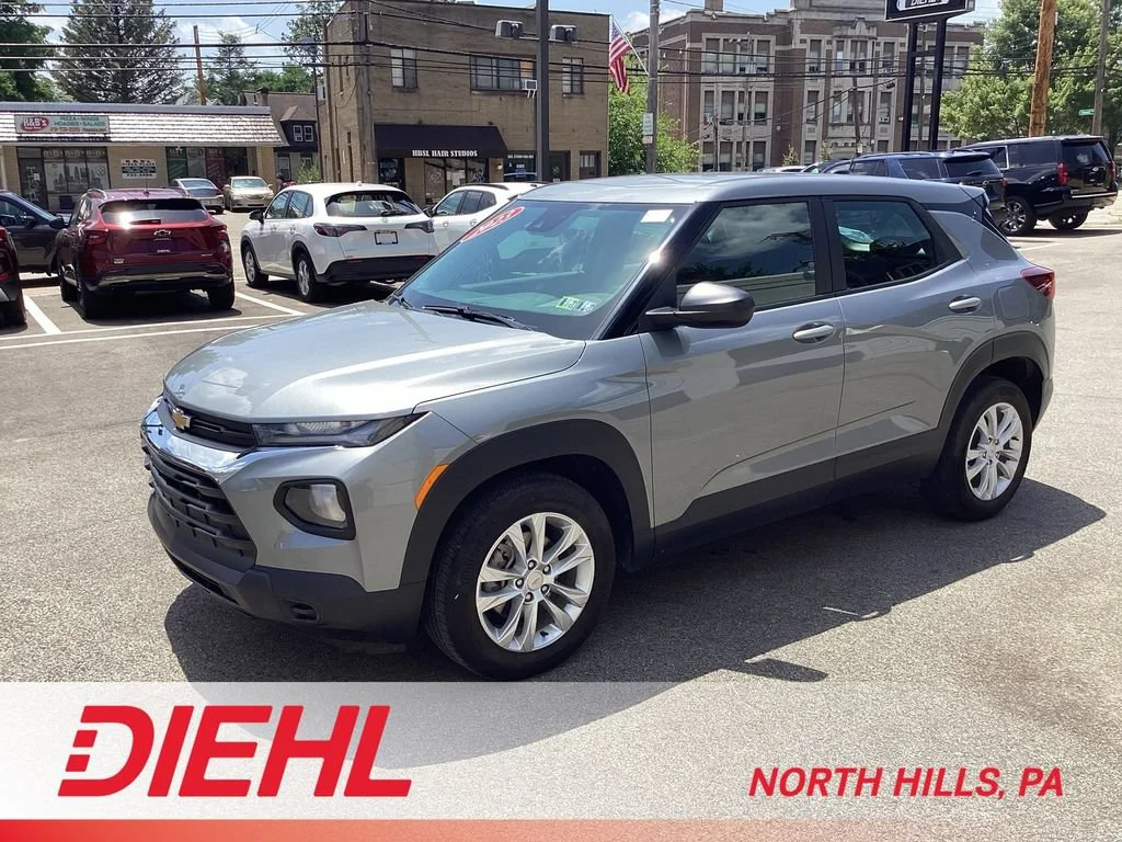 Used 2023 Sterling Gray Metallic Chevrolet LS image 1