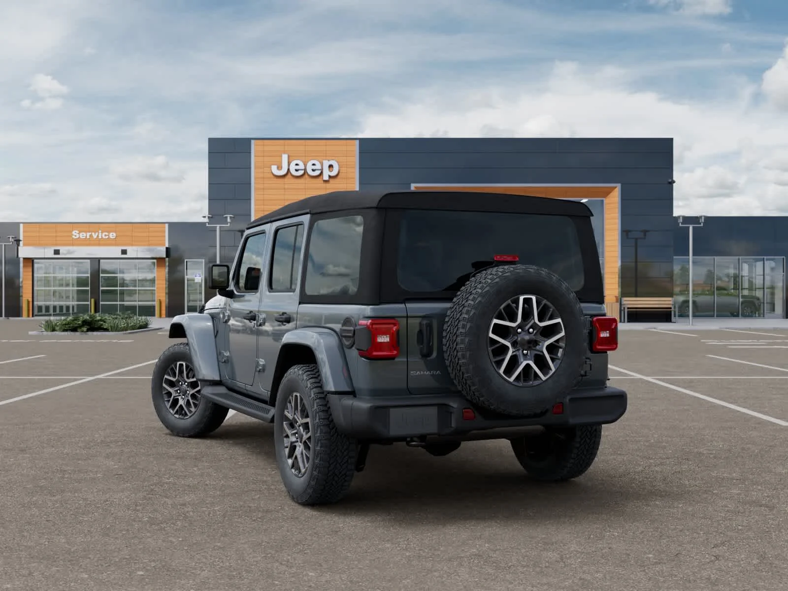 New 2026 Anvil Clearcoat Jeep Sahara image 3