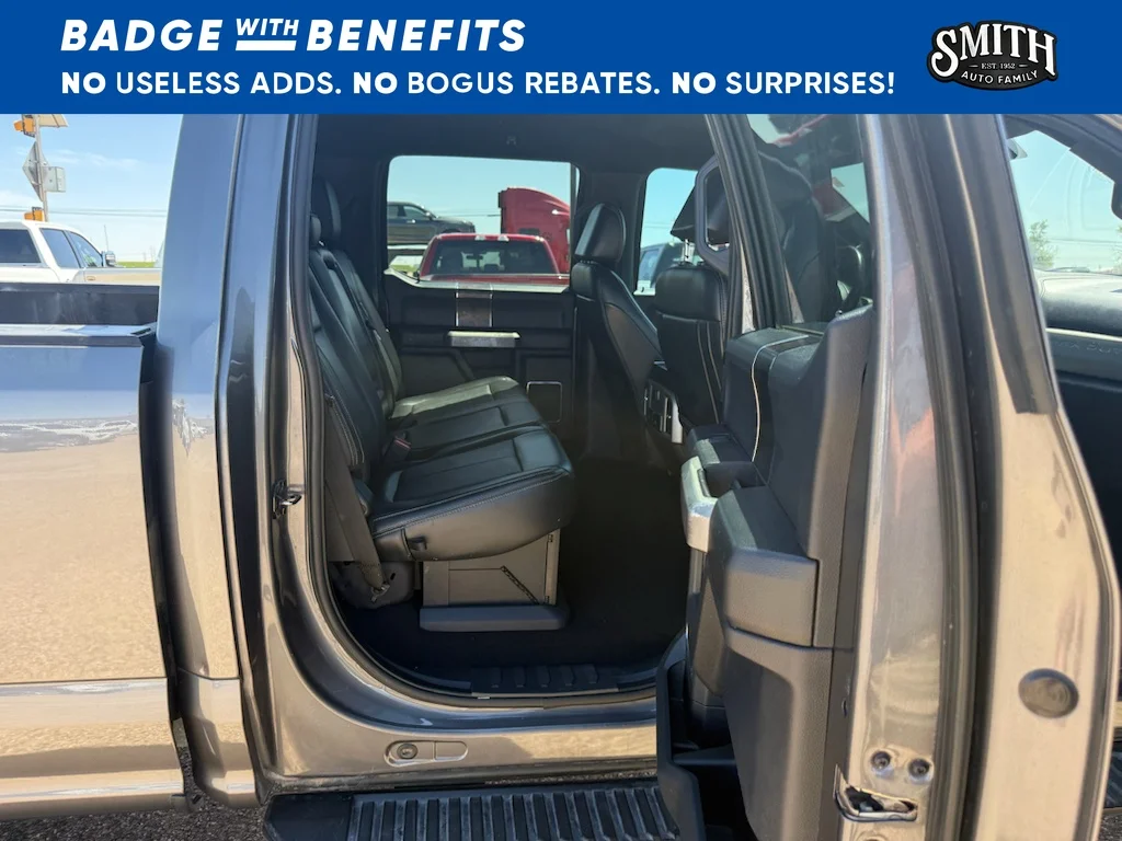 Used 2022 Carbonized Gray Metallic Ford LARIAT image 13