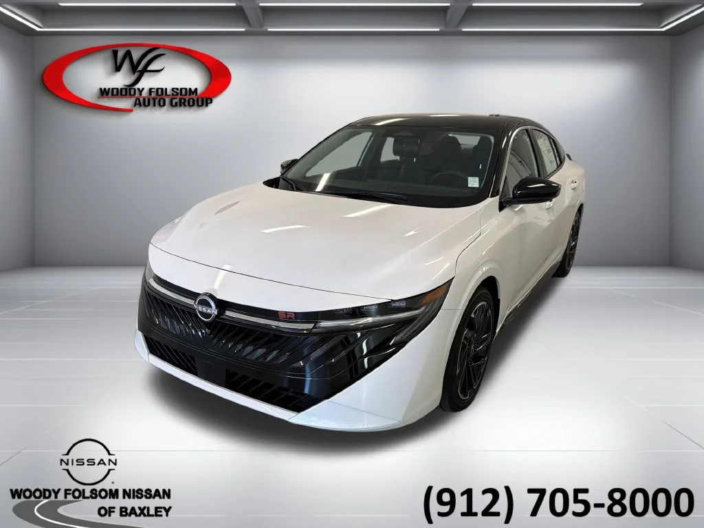 New 2027 Aspen White TriCoat / Super Black Two-tone Nissan SR image 1
