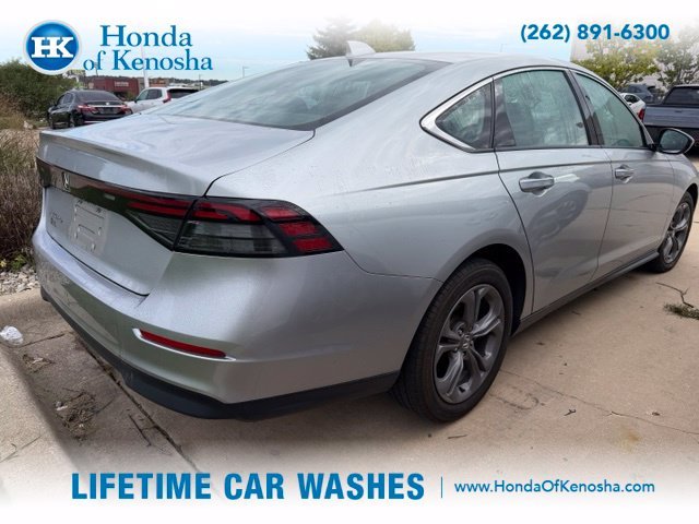 Used 2024 Solar Silver Metallic Honda EX image 2