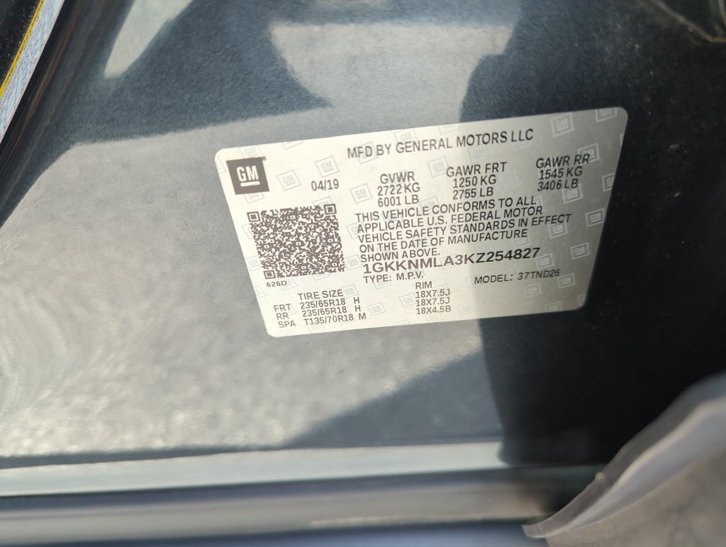 Used 2019 DARK SKY METALLIC GMC SLT image 42