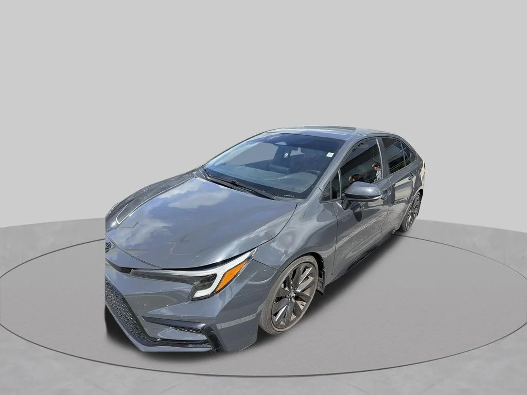 Used 2024 Gray Toyota SE image 2