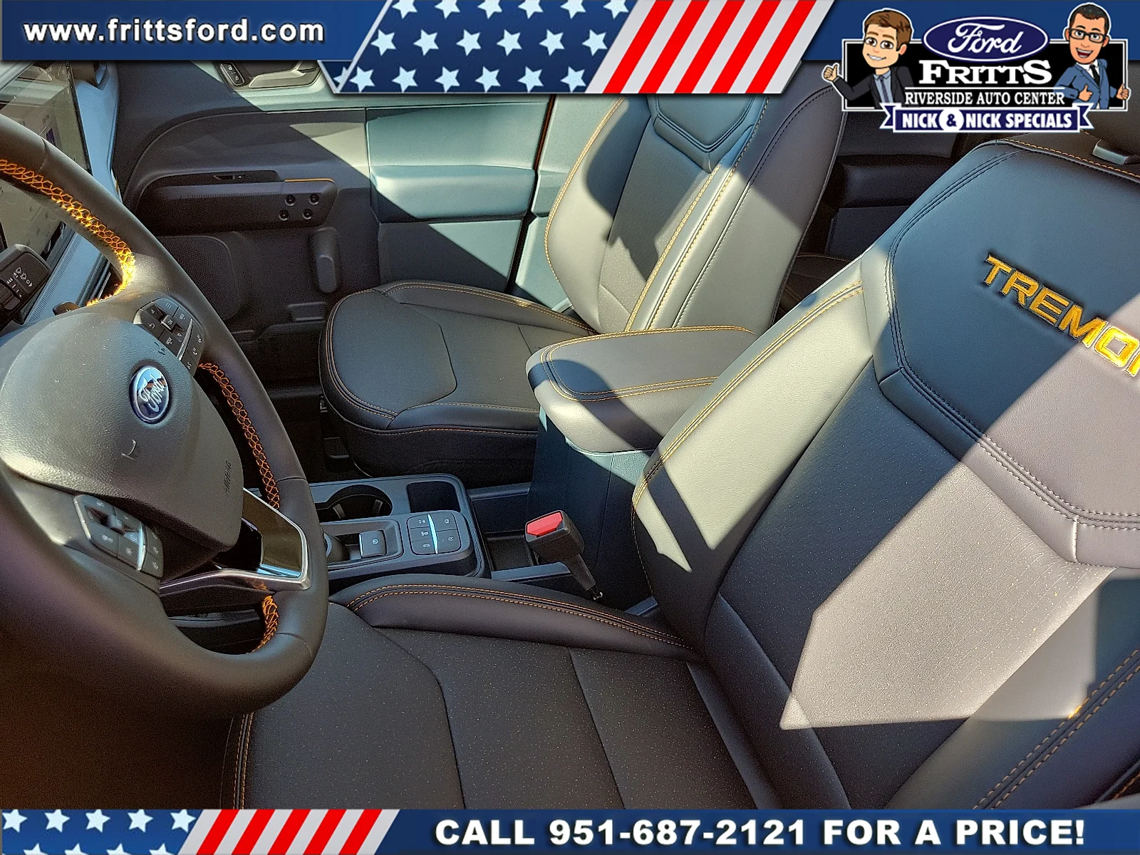 New 2026 Orange Fury Metallic Tri-Coat Ford Tremor® image 5