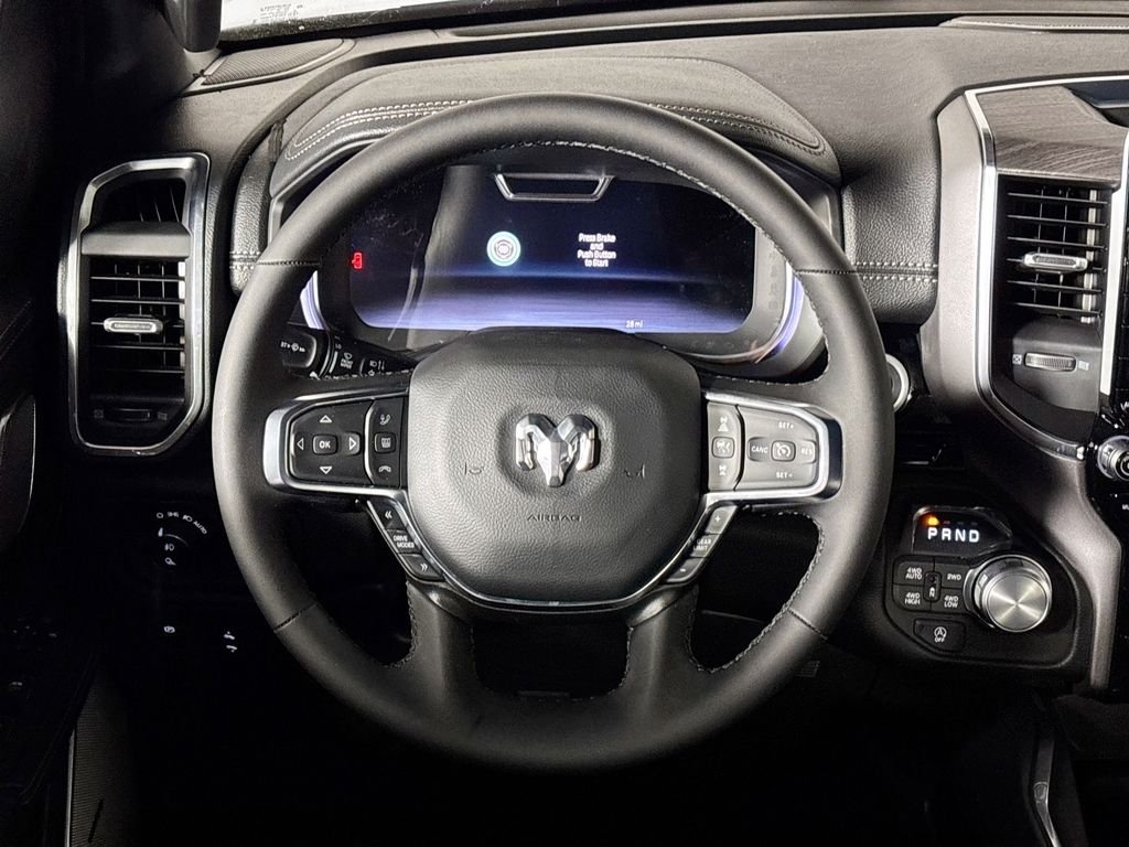 New 2026 Bright White Clear-Coat Exterior Paint RAM Laramie image 13