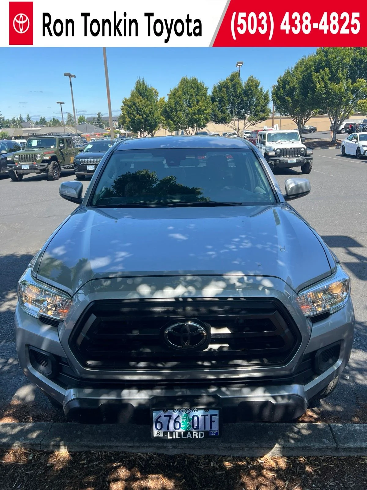 Used 2020 Silver Sky Metallic Toyota SR image 1