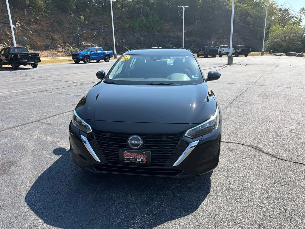 Used 2025 Super Black Nissan SV image 2