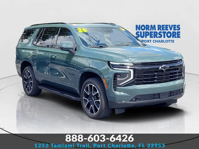 2026 Chevrolet Tahoe RST