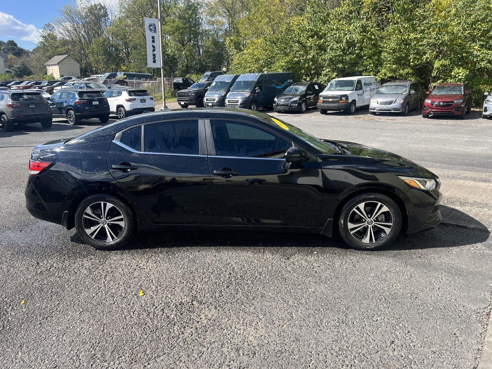 Used 2022 Nissan Sentra SV with VIN 3N1AB8CV5NY210808 for sale in Elverson, PA