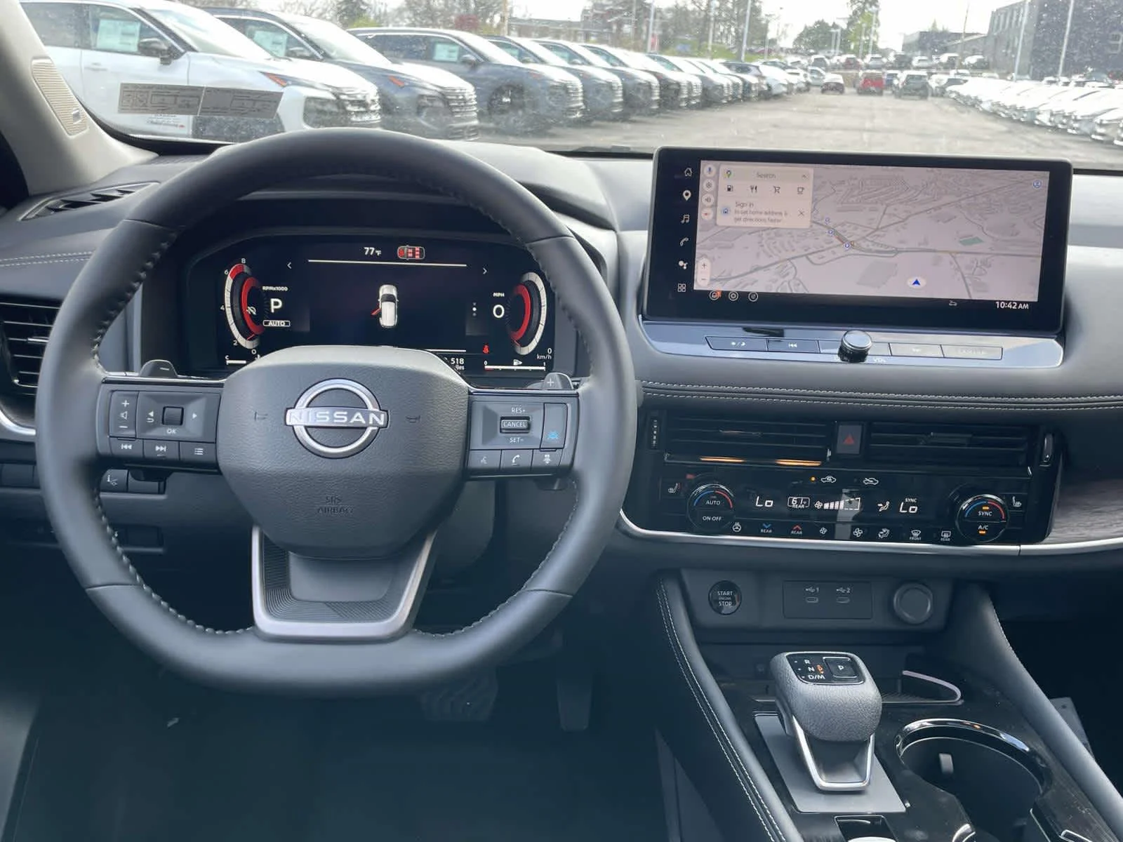 New 2026 Everest White Pearl/Super Black Nissan Platinum image 2
